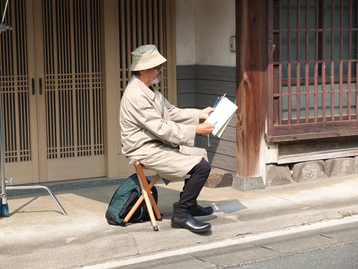 焼酎 二階堂 Cm撮影 旧日田街道比良松 今と昔